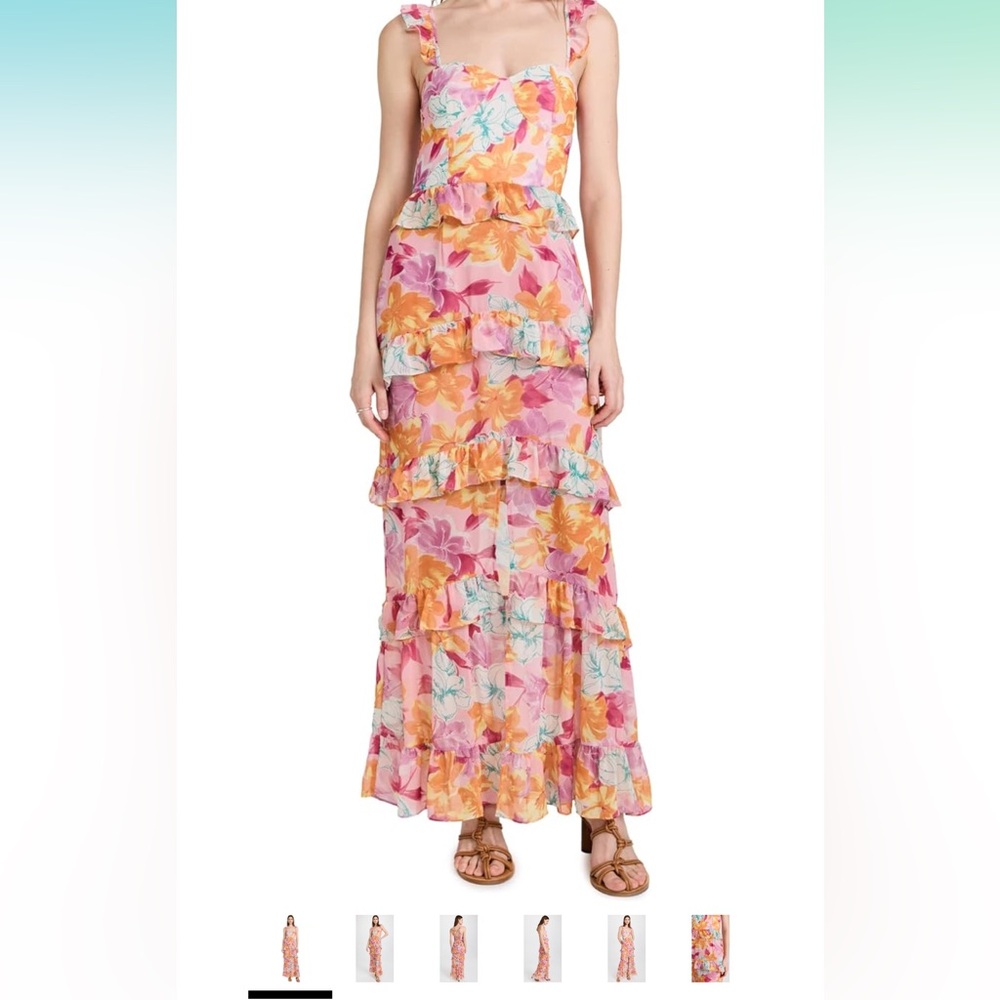 NWT Wayf Floral Maxi Dress